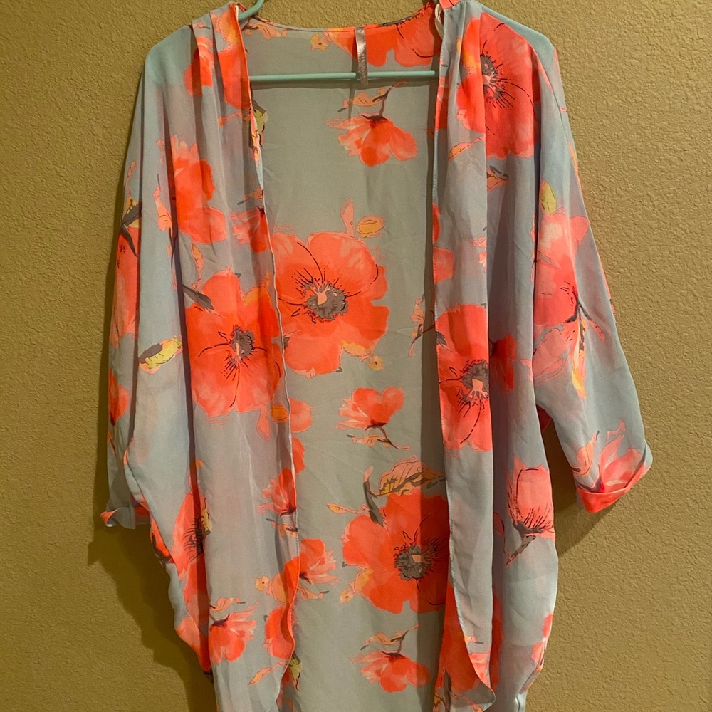 Red Lolly Kimono